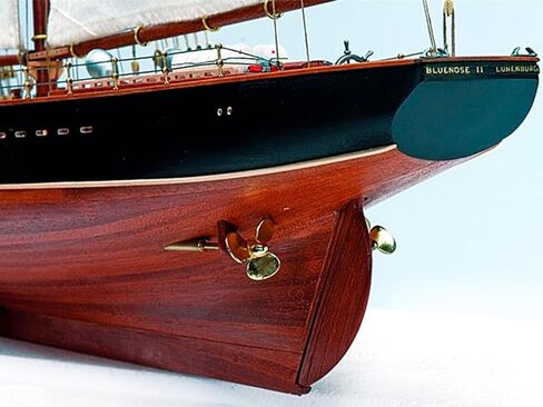 Artesanía Latina - مجموعة نماذج السفينة الخشبية - قارب الصيد الكندي ومركب Regatta Schooner، Bluenose II - موديل 22453، مقياس 1:75 - نماذج للتجميع - المستوى المتوسط in Kuwait