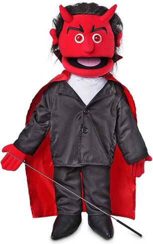 25" Devil w/Light-Up Eyes, Full Body, Ventriloquist Style Puppet in Saudi Arabia