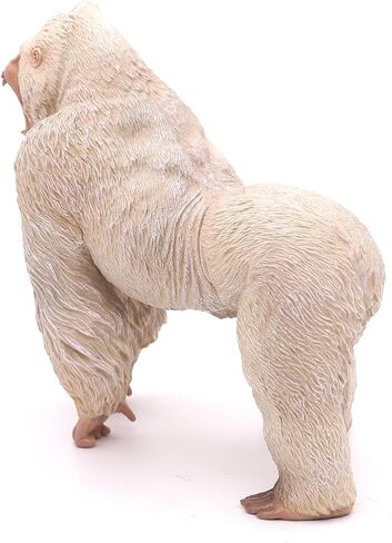 RRTCLO بطول 5.63 سم، ألعاب كينغ كونغ، تمثال غوريلا القرد، نموذج الحياة البرية، تمثال حيوان واقعي لأعياد ميلاد الأطفال وديكور المنزل (أسود) in Kuwait