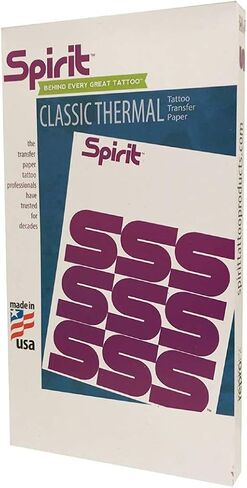 ورق نقل الوشم الحراري للعلامة التجارية Spirit للاستنسل من ReproFX (الحراري 8.5 × 14 بوصة) in Kuwait