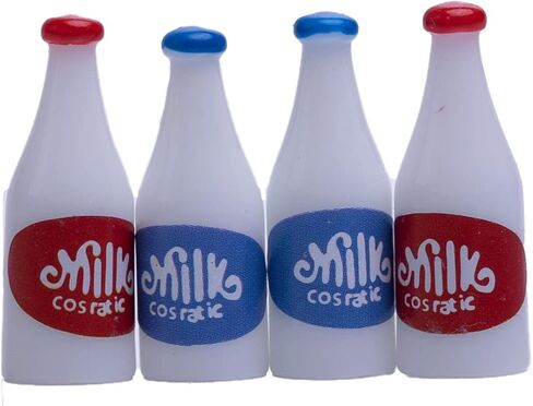 أثاث وإكسسوارات بيت الدمى المصغر Taponukea مقاس 1 12 أثاث مصغر لبيت الدمى الخشبي مجموعة زجاجات كرسي طاولة الطعام (مجموعة كرسي الطاولة + أكواب) in Kuwait