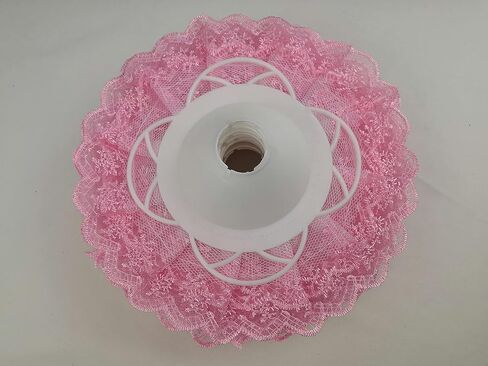 10 PCS Lace Bouquet Collar Lace Collar Bouquet Cuffs DIY Bouquet Holder Wedding Bridal Bouquet Clip Collar Bouquet Collar Lace Decoration Bouquet Holder Flower Handle Holder (Gold Edge) in Kuwait