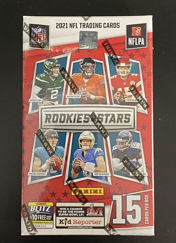 2021 Panini Rookies & Stars Football Cereal Box in Saudi Arabia