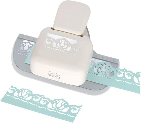Bira Deep Edger Border Craft Punch for Scrapbooking Cards Arts (Tulip) in Saudi Arabia