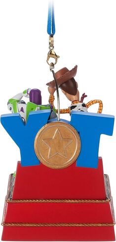 Disney Pixar Woody and Buzz Lightyear Singing Living Magic Sketchbook Ornament – Toy Story in Saudi Arabia