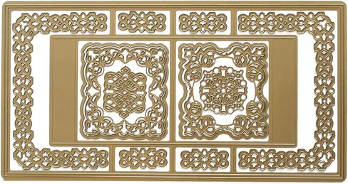 انا جريفين قوالب بطاقات مربعة منبثقة - قطع قوالب للحرف الورقية ولوازم صناعة البطاقات - قوالب قطع لصنع بطاقات الدعوة، بطاقة عيد ميلاد سعيد، بطاقة الزفاف، بطاقات المعايدة - 11 × 5.6 انش in Kuwait