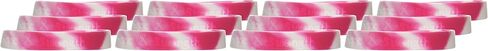 Fun Express 12 Ribbon Silicone Camouflage Bracelets Breast Cancer Awareness Wrist Bands, Pink in Saudi Arabia