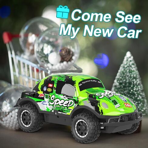 سيارة تحكم عن بعد، ألعاب سيارات سباق مضيئة بمقياس 1/24، سيارة RC للأطفال مع أضواء LED رائعة، ألعاب سيارات هواية RC هدايا عيد ميلاد لعمر 3 4 5 6 7 8 سنوات للأولاد والبنات in Kuwait