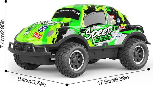 سيارة تحكم عن بعد، ألعاب سيارات سباق مضيئة بمقياس 1/24، سيارة RC للأطفال مع أضواء LED رائعة، ألعاب سيارات هواية RC هدايا عيد ميلاد لعمر 3 4 5 6 7 8 سنوات للأولاد والبنات in Kuwait