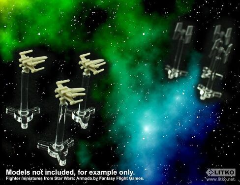 LITKO Mini Flight Stands, 1-inch Peg (10) in Saudi Arabia