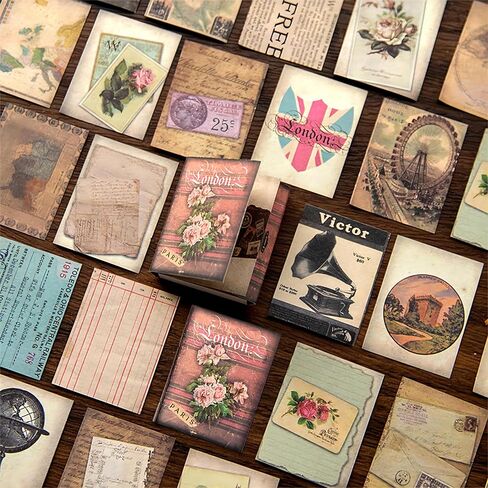 480 قطعة من لوازم سجل القصاصات الصغيرة، طوابع سجل القصاصات غير المرغوب فيه، ورق دفتر القصاصات العتيق، ورق ديكوبج، ملصقات مجلة غير المرغوب فيه، مجموعة ملصقات جمالية، ورق ملصق، مجلة الطبيعة in Kuwait