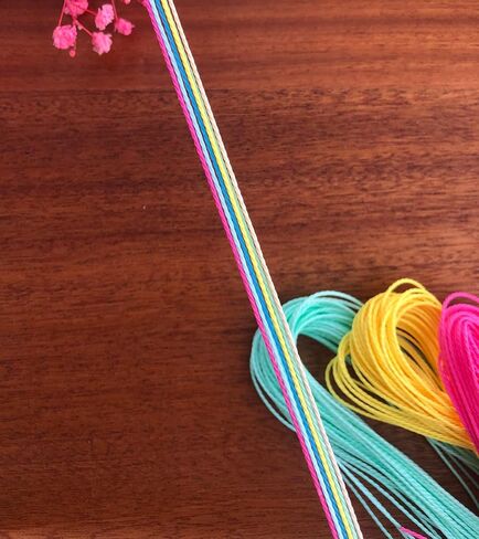 Chocolate Brown Wax Cords 100m in Kuwait