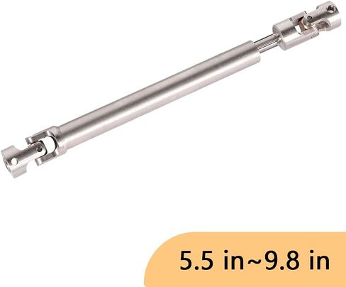 WEISHUJI Universal Stainless Steel Centre Drive Shaft, Stainless Steel Centre Drive Shaft, Stainless Steel Drive Shaft 140-250mm for Tamiya RC4WD D90 SCX10 SCX0016 Off-Road RC Crawlers Car in Kuwait