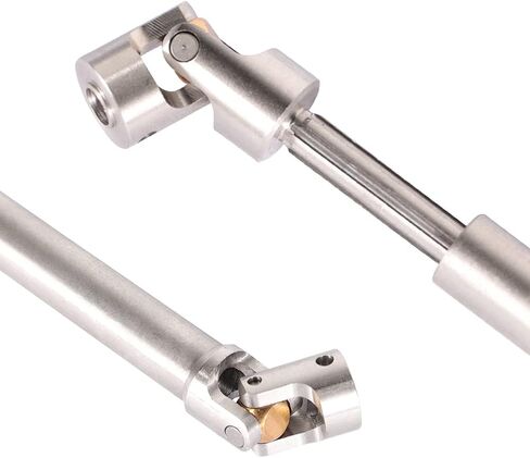 WEISHUJI Universal Stainless Steel Centre Drive Shaft, Stainless Steel Centre Drive Shaft, Stainless Steel Drive Shaft 140-250mm for Tamiya RC4WD D90 SCX10 SCX0016 Off-Road RC Crawlers Car in Kuwait
