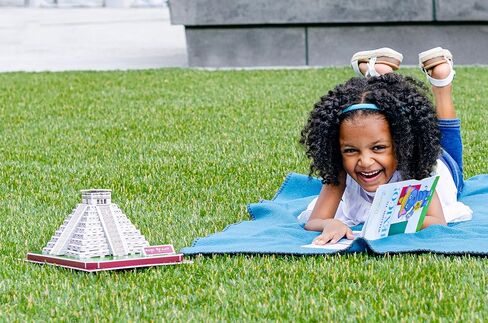 Little Learning Hands 3D Puzzles for Adults and Kids | Mayan Pyramid 3D Puzzle | Mexico Architecture Model Kit | Birthday Gifts for Kids, Teens and Adults in Kuwait