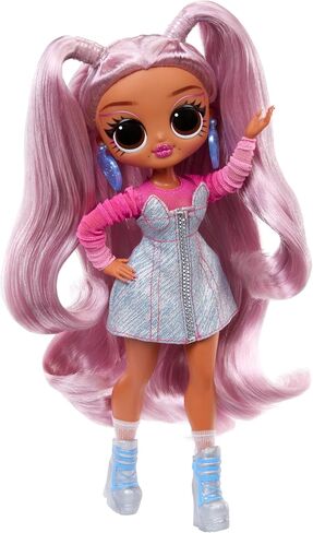 LOL Surprise OMG Sweet Nails – Kitty K Café with 15 Surprises, Including Real Nail Polish, Press On Nails, Sticker Sheets, Glitter, 1 Fashion Doll, and More! – Great Gift for Kids Ages 4+ in Kuwait