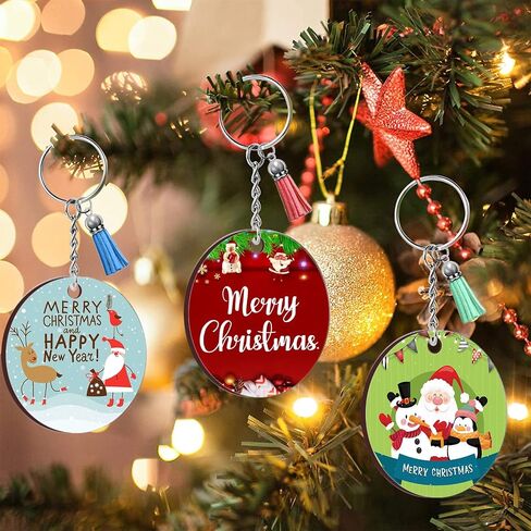ZOCONE 250 Pcs Rectangle Sublimation Keychain Blanks Bulk, Sublimation Blanks Keychain 2.4in Heat Transfer Blank Keychains, Double Side Keychain with Tassels, Jump Rings, DIY Gift Ornament in Kuwait