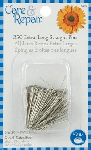 Dritz Straight Pins, X-Long, 250-Pack in Saudi Arabia