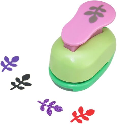 كادي كرافت 1 بوصة على شكل ورقة عمل خرامة حرفية لصناعة الورق، سكرابوكينغ، إيفا اللكمات in Kuwait