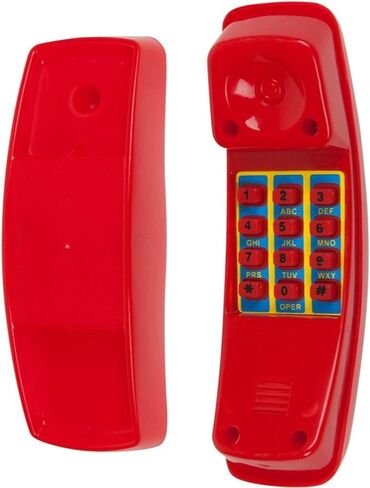 Swing Set Stuff Telephone with SSS Logo Sticker, Red in Saudi Arabia