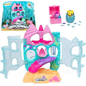 Hatchimals CollEGGtibles، مجموعة لعب مفتوحة قابلة للطي على شكل قلعة مرجانية مع شخصية حورية البحر الحصرية (مجموعة حصرية من أمازون)، ألعاب للفتيات، هدايا للفتيات للأعمار من 5 سنوات فما فوق in Kuwait
