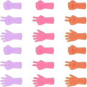 YILUXIANGYANG 18 Pcs Knitting Needles Point Protectors Rubber Needle Cap for Prevent Stitches from Slipping and Accidental Injuries Caused by Needle Tips Mixed Colors in Kuwait