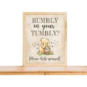 8 × 10 قطعة مركزية بوه للطاولات رامبل في مكتبك؟ لافتة طاولة بتصميم عبارة Please Help Yourself بتصميم كلاسيكي من ذا بوه لتزيين حفلات استقبال المولود وحفلات اعياد الميلاد in Kuwait