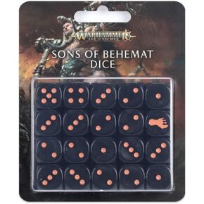 Games Workshop Warhammer AoS - مجموعة نرد أبناء بهيمات in Saudi Arabia