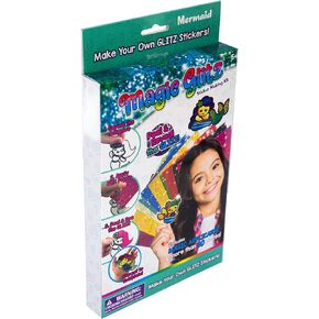 Custom Sticker Making Art Kit, Create Your Own 3D Glitter Stickers, Multiple Sparkling Colors, Fast, Easy to Use, Fun Craft Activity, Perfect Holiday or Birthday Gift for Kids, Unicorn in Saudi Arabia