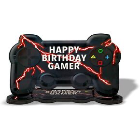 اطباق على شكل وحدة تحكم العاب الفيديو | تخدم 16 | ادوات مائدة للالعاب | اطباق كبيرة لحفلات عيد الميلاد | ادوات مائدة للاستعمال مرة واحدة in Kuwait