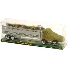 Wild Republic Crocodile Truck, Kids Gifts, Croc Decorations, Toy Crocodile, Xtreme Transport, 11" in Saudi Arabia