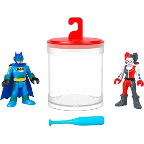 Fisher-Price Imaginext DC Super Friends Batman Toys, Color Changers Figure Set, Batman & Mr. Freeze for Preschool Kids Ages 3+ Years