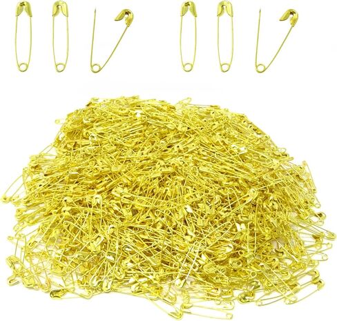 Honbay 1000 قطعة دبابيس أمان صغيرة معدنية علامة دبابيس الملابس التسمية دبابيس الخياطة دبابيس للمنزل مكتب متجر الملابس استخدام الفن الحرفية الخياطة صنع المجوهرات in Kuwait