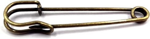 30Pcs 2Inch Brooches Heavy Duty Safety Pins for Blankets, Sweaters, Shawls, Kilts, Crafts DIY(Bronze) in Saudi Arabia