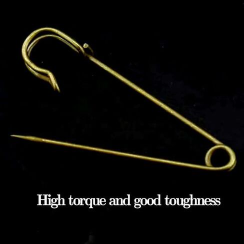 30Pcs 2Inch Brooches Heavy Duty Safety Pins for Blankets, Sweaters, Shawls, Kilts, Crafts DIY(Bronze) in Saudi Arabia