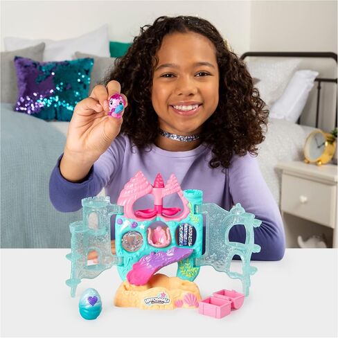 Hatchimals CollEGGtibles، مجموعة لعب مفتوحة قابلة للطي على شكل قلعة مرجانية مع شخصية حورية البحر الحصرية (مجموعة حصرية من أمازون)، ألعاب للفتيات، هدايا للفتيات للأعمار من 5 سنوات فما فوق in Kuwait
