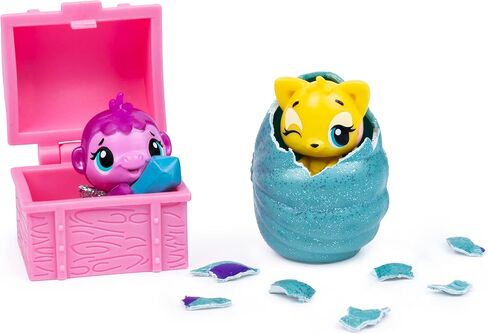 Hatchimals CollEGGtibles، مجموعة لعب مفتوحة قابلة للطي على شكل قلعة مرجانية مع شخصية حورية البحر الحصرية (مجموعة حصرية من أمازون)، ألعاب للفتيات، هدايا للفتيات للأعمار من 5 سنوات فما فوق in Kuwait