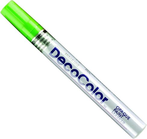 Uchida Marvy Deco Color Broad Point Paint Marker Art Supplies, Light Green in Saudi Arabia