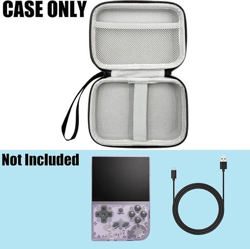 LeoTube Carrying Case for RG35XX Handheld Game Console, Storage Travel Holder Compatible with RG35XX Portable Game Console Accessories, Portable Game Console Not Included (Only RG35XX Case) in Saudi Arabia