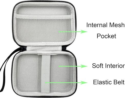 LeoTube Carrying Case for RG35XX Handheld Game Console, Storage Travel Holder Compatible with RG35XX Portable Game Console Accessories, Portable Game Console Not Included (Only RG35XX Case) in Saudi Arabia