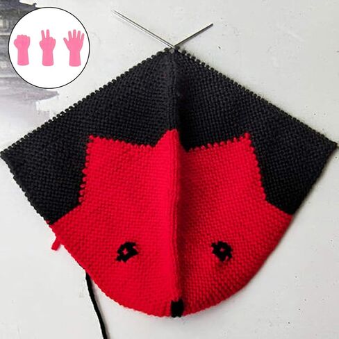 YILUXIANGYANG 18 Pcs Knitting Needles Point Protectors Rubber Needle Cap for Prevent Stitches from Slipping and Accidental Injuries Caused by Needle Tips Mixed Colors in Kuwait