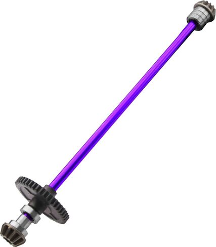 Metal Center Drive Shaft RC Car Central Transmission Shaft w/ 27T Motor Gear Upgrade Part Compatible with Wltoys 144001 1/14 RC Car Buggy (Blue) in Kuwait