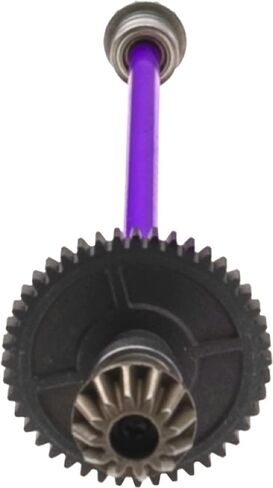 Metal Center Drive Shaft RC Car Central Transmission Shaft w/ 27T Motor Gear Upgrade Part Compatible with Wltoys 144001 1/14 RC Car Buggy (Blue) in Kuwait