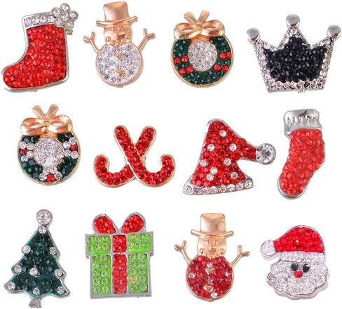 سورتز مجموعة من 12 قطعة من حلي المجوهرات بازرار كبس مختلطة C0AA00RM2F6Q in Kuwait