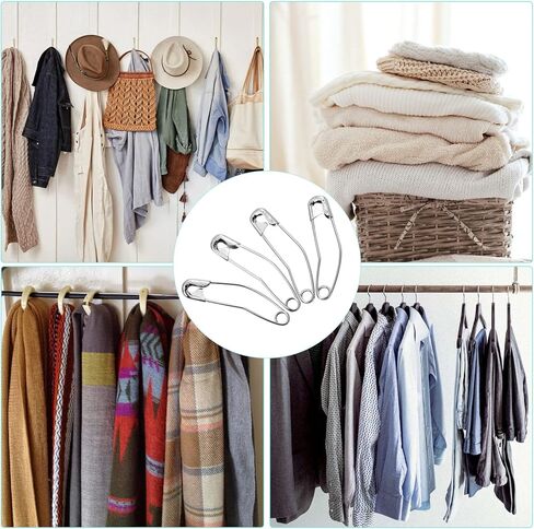 100 قطعة من دبابيس أمان اللحف، دبابيس أمان اللحف، دبابيس أمان اللحف، دبابيس خياطة اللحف، دبابيس أمان منحنية لدبابيس تغطية اللحف، دبابيس أمان فضية منحنية للحياكة (38 مم/1.5 بوصة) in Kuwait