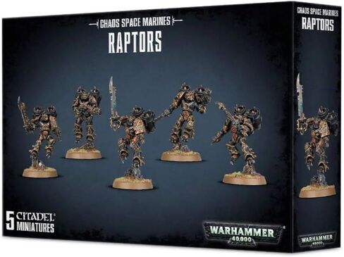Warhammer 40k - Chaos Space Marines Raptors/Warp Talons in Saudi Arabia