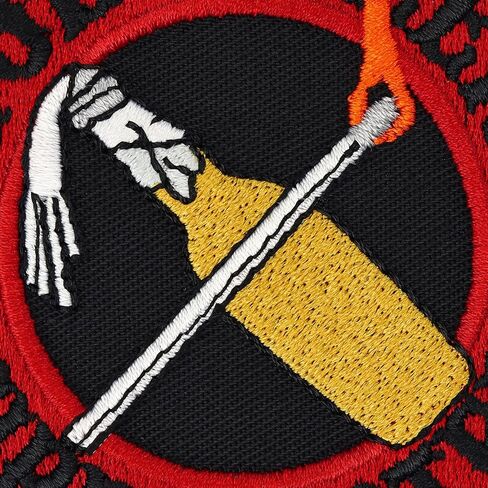 Contenance You FLITHY BASTARDS Sew on Patch - Iron on Patches for Fighters, Boxers, Wrestlers, Thugs, Bikers - Wildly Popular Applique for all fabrics | 3.54x1.57 in in Saudi Arabia