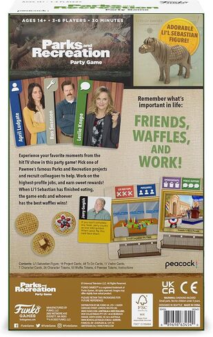 Funko Parks and Recreation Party Game,for ages 14 years in Saudi Arabia