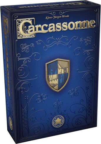 Carcassonne 20th Anniversary Edition| Family Board Game for Adults and Kids | Strategy /Adventure Game | Ages 7+ | 2-5 Players | Avg. Playtime 30-45 Minutes | Made by Z-Man Games in Saudi Arabia