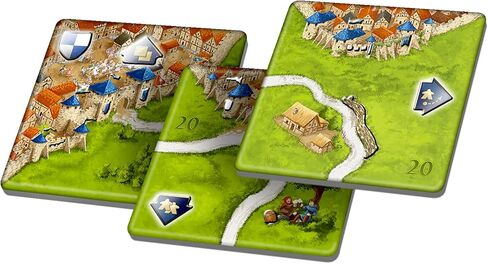 Carcassonne 20th Anniversary Edition| Family Board Game for Adults and Kids | Strategy /Adventure Game | Ages 7+ | 2-5 Players | Avg. Playtime 30-45 Minutes | Made by Z-Man Games in Saudi Arabia
